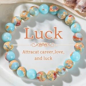 Luck Charm Bracelet with Colorful Beads
